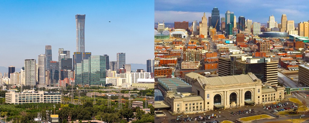 Comparing Beijing and Kansas&nbsp;City
